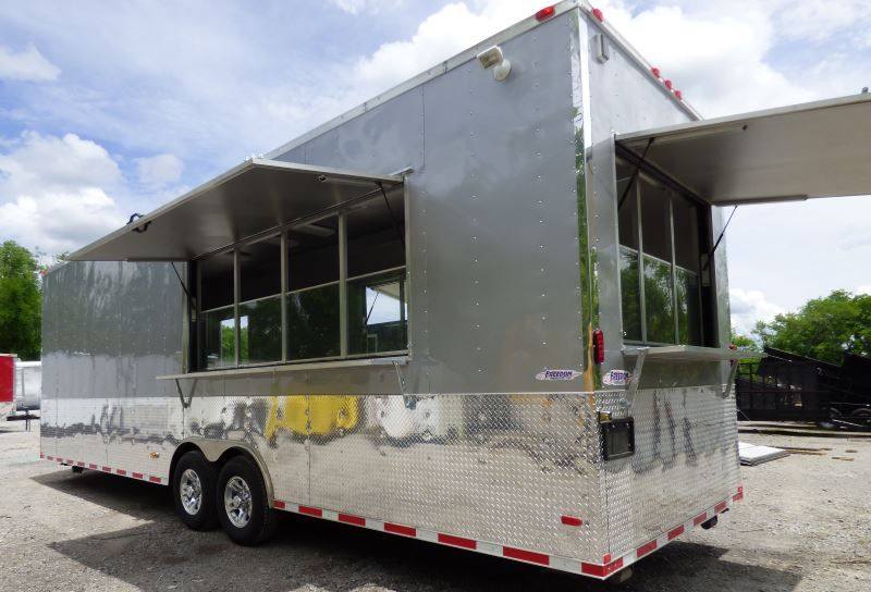 1238-concession-trailer-8.5-x-30-silver-frost-catering-event-food-trailer-18.jpg Concession Trailer 8.5' x 30' Silver Frost- Catering Event Food Trailer