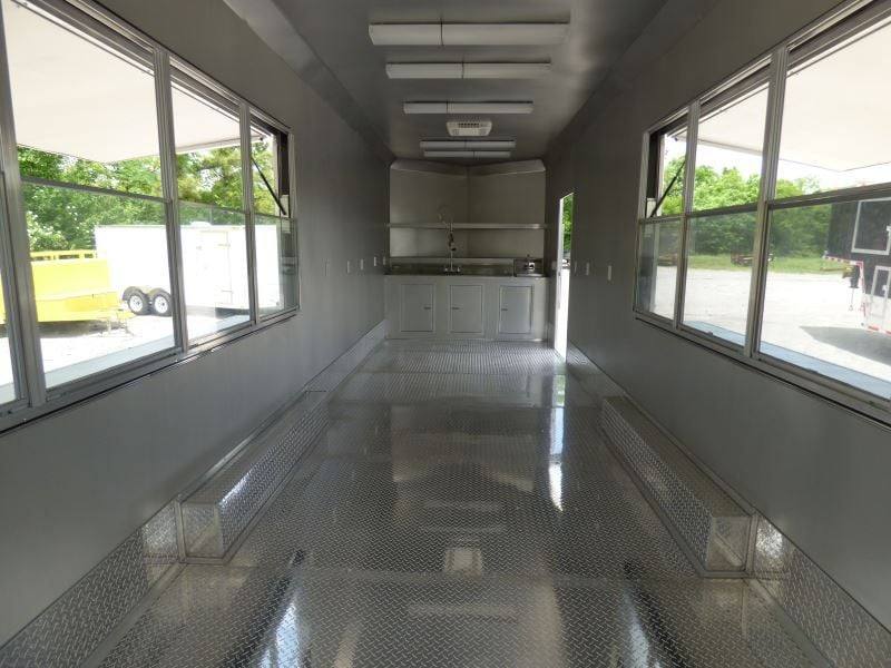 1238-concession-trailer-8.5-x-30-silver-frost-catering-event-food-trailer-6.jpg Concession Trailer 8.5' x 30' Silver Frost- Catering Event Food Trailer