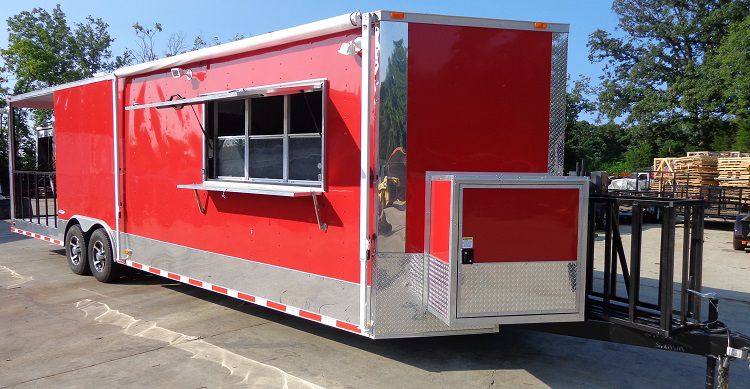 1239-concession-trailer-8.5-x-30-smoker-event-bbq-catering-enclosed-red-restroom-14.jpg Concession Trailer 8.5' x 30' Smoker Event BBQ Catering Enclosed (Red) Restroom