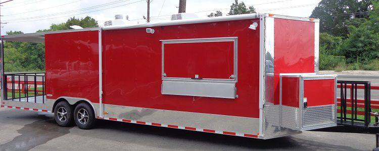 1239-concession-trailer-8.5-x-30-smoker-event-bbq-catering-enclosed-red-restroom-9.jpg Concession Trailer 8.5' x 30' Smoker Event BBQ Catering Enclosed (Red) Restroom