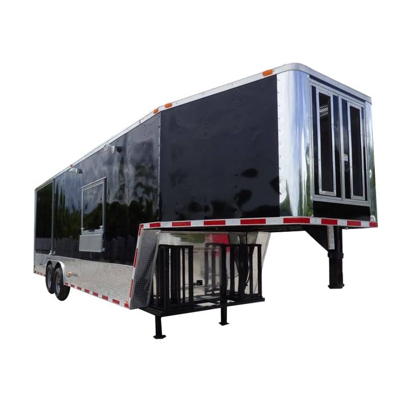1240-concession-trailer-8.5-x-31-gooseneck-black-bbq-catering-1.jpg Concession Trailer 8.5' x 31' Gooseneck Black - BBQ Catering