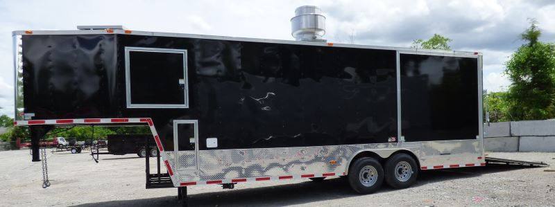 1240-concession-trailer-8.5-x-31-gooseneck-black-bbq-catering-4.jpg Concession Trailer 8.5' x 31' Gooseneck Black - BBQ Catering