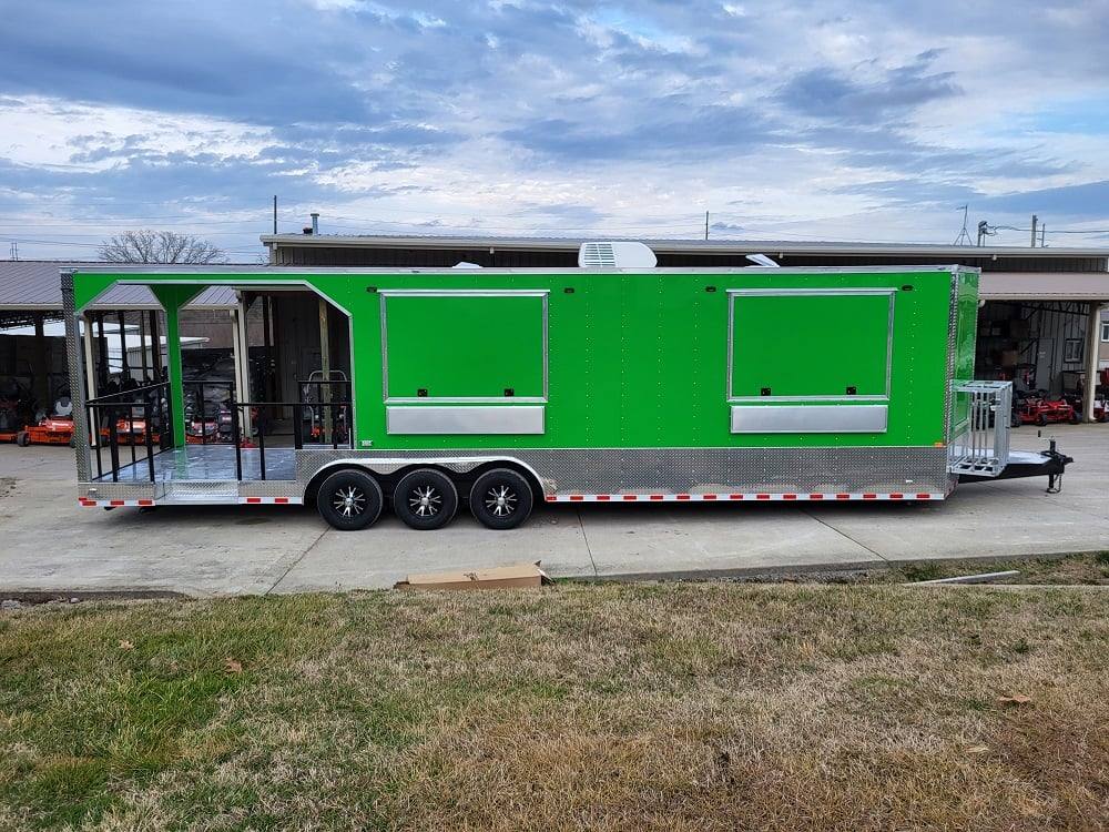1241-concession-trailer-8.5-x-32-lime-green-food-event-catering-13.jpg Concession Trailer 8.5' X 32' Lime Green Food Event Catering