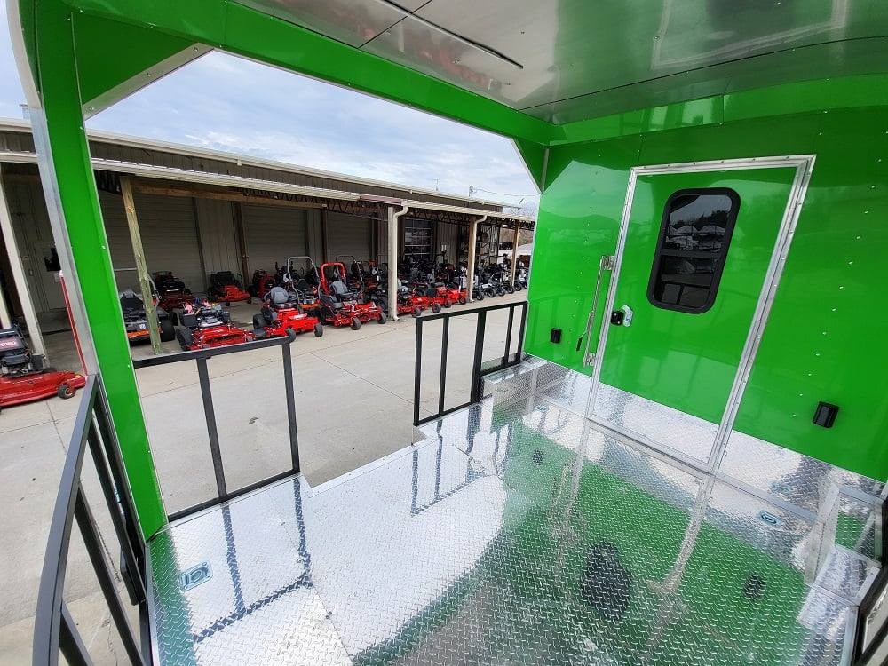 1241-concession-trailer-8.5-x-32-lime-green-food-event-catering-32.jpg Concession Trailer 8.5' X 32' Lime Green Food Event Catering