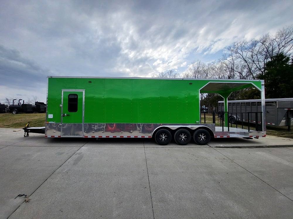 1241-concession-trailer-8.5-x-32-lime-green-food-event-catering-8.jpg Concession Trailer 8.5' X 32' Lime Green Food Event Catering