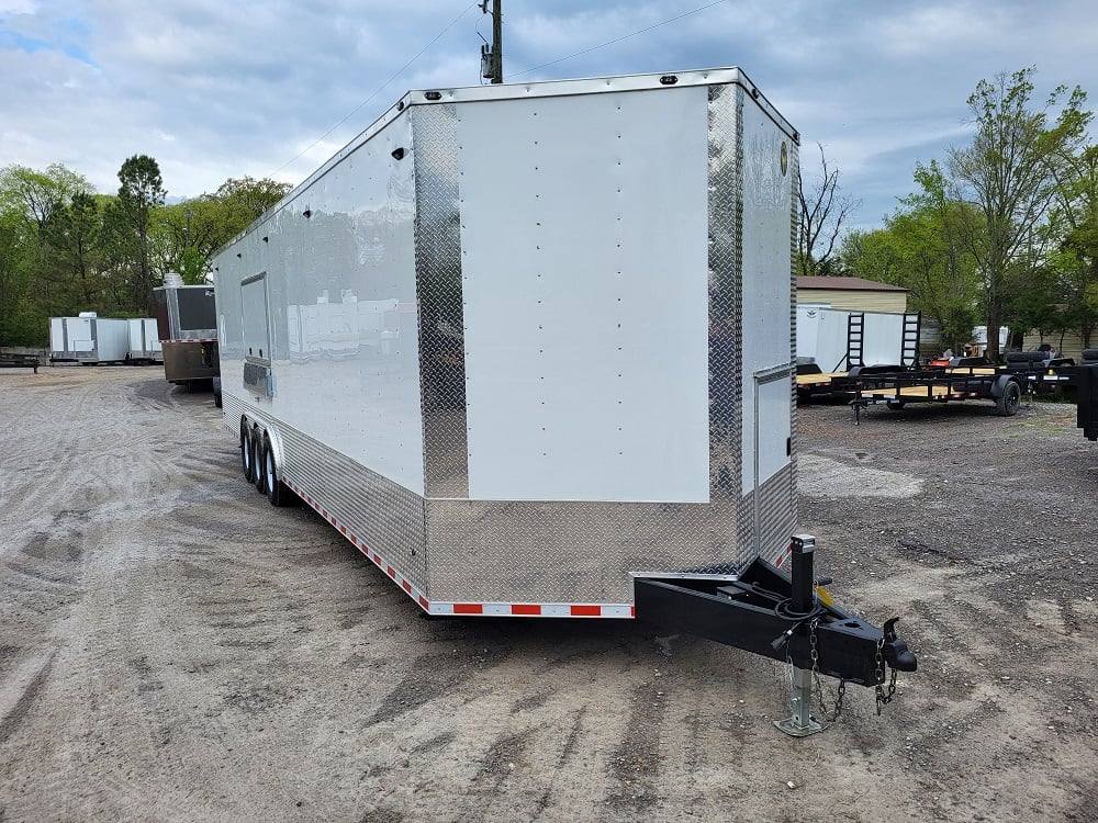 1242-concession-trailer-8.5-x-32-white-food-event-catering-10.jpg Concession Trailer 8.5' X 32' White Food Event Catering