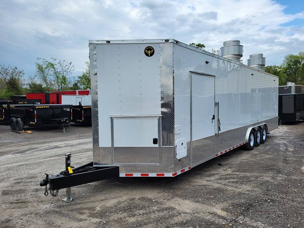 1242-concession-trailer-8.5-x-32-white-food-event-catering-3.jpg Concession Trailer 8.5' X 32' White Food Event Catering
