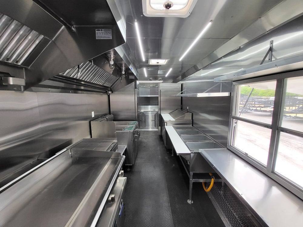1242-concession-trailer-8.5-x-32-white-food-event-catering-40.jpg Concession Trailer 8.5' X 32' White Food Event Catering