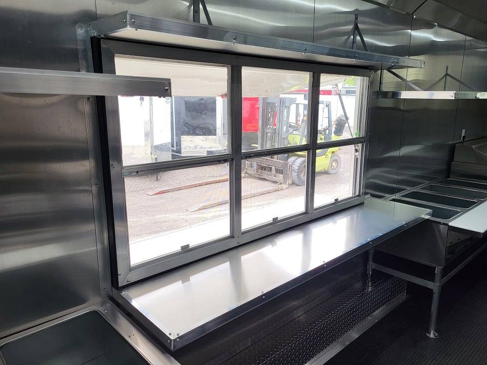 1242-concession-trailer-8.5-x-32-white-food-event-catering-42.jpg Concession Trailer 8.5' X 32' White Food Event Catering