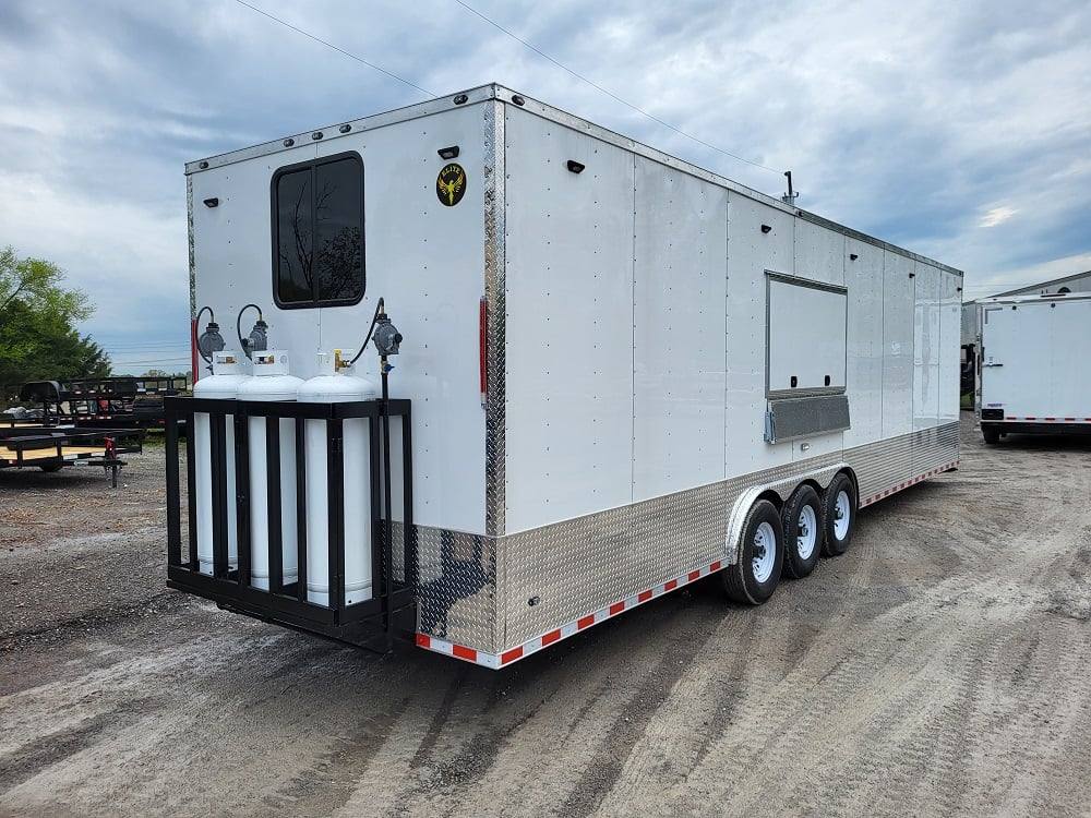 1242-concession-trailer-8.5-x-32-white-food-event-catering-8.jpg Concession Trailer 8.5' X 32' White Food Event Catering
