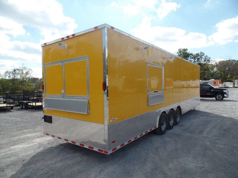 1243-concession-trailer-8.5-x-32-yellow-food-event-catering-19.jpg Concession Trailer 8.5' x 32' Yellow Food Event Catering