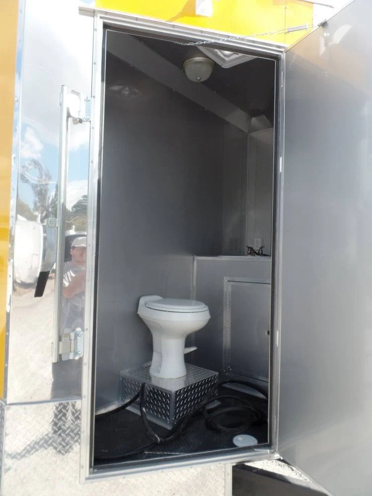 1243-concession-trailer-8.5-x-32-yellow-food-event-catering-20.webp Concession Trailer 8.5' x 32' Yellow Food Event Catering