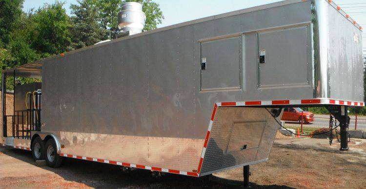 1245-concession-trailer-8.5-x-38-silver-gooseneck-catering-4.jpg Concession Trailer 8.5' x 38' Silver Gooseneck Catering