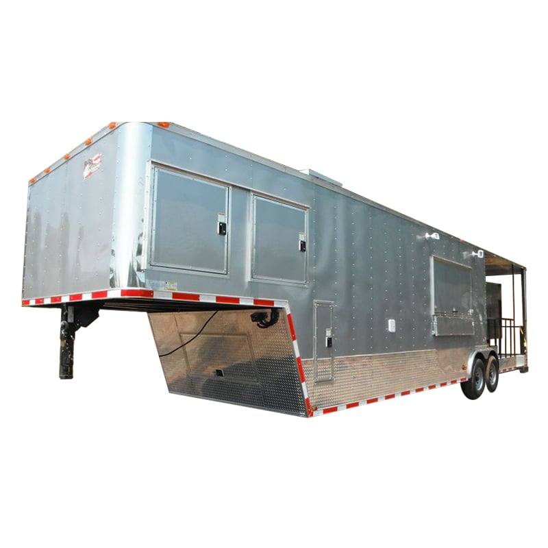 1246-concession-trailer-8.5-x-38-silver-gooseneck-food-vending-event-catering-1.jpg Concession Trailer 8.5' x 38' Silver Gooseneck Food Vending Event Catering