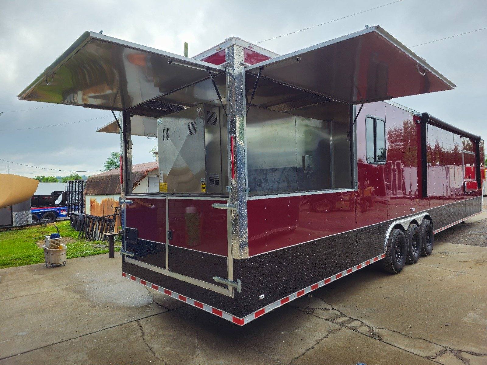 1248-concession-trailer-8.5-x-48-brandywine-food-event-catering-12.jpg Concession Trailer 8.5' X 48' Brandywine Food Event Catering