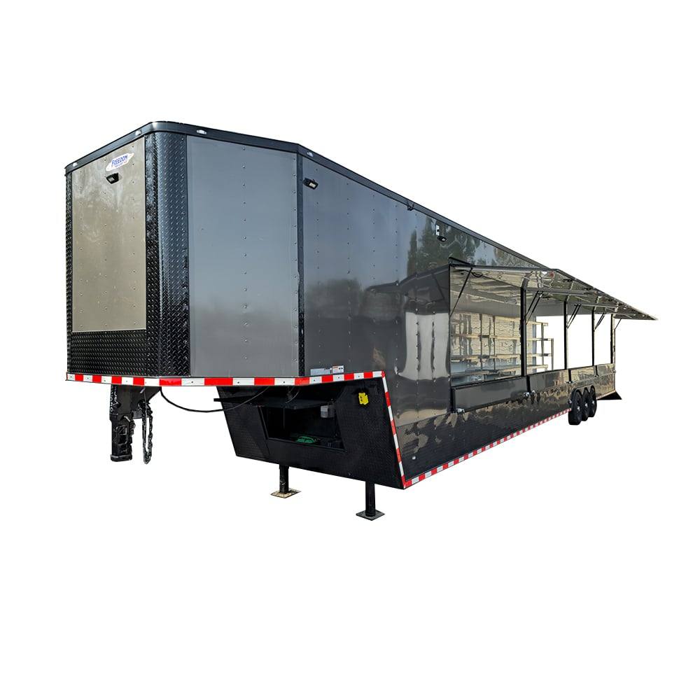 1249-concession-trailer-8.5-x-53-gooseneck-mobile-marketing-and-fireworks-trailer-1.jpg Concession Trailer 8.5' X 53' Gooseneck Mobile Marketing and Fireworks Trailer