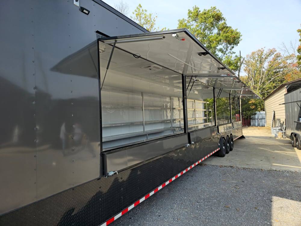 1249-concession-trailer-8.5-x-53-gooseneck-mobile-marketing-and-fireworks-trailer-7.jpg Concession Trailer 8.5' X 53' Gooseneck Mobile Marketing and Fireworks Trailer