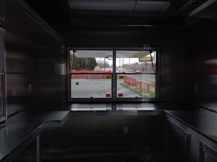 1254-concession-trailer-8.5-x12-black-food-catering-event-vending-13.jpg Concession Trailer 8.5'x12' Black - Food Catering Event Vending