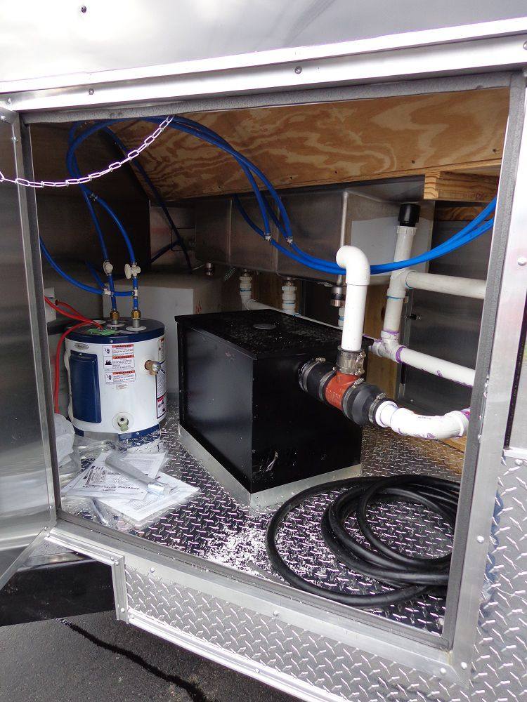 1254-concession-trailer-8.5-x12-black-food-catering-event-vending-8.jpg Concession Trailer 8.5'x12' Black - Food Catering Event Vending