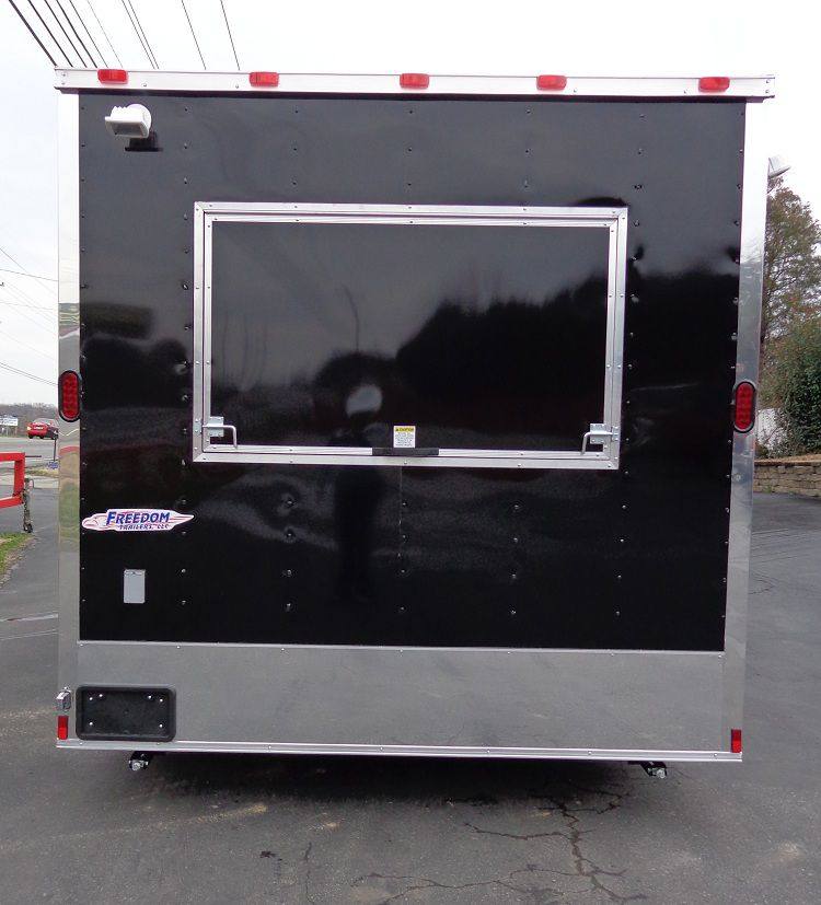 1254-concession-trailer-8.5-x12-black-food-catering-event-vending-9.jpg Concession Trailer 8.5'x12' Black - Food Catering Event Vending