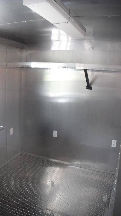 Concession Trailer 8.5'x12' Orange - Smoothie Vending Food Catering