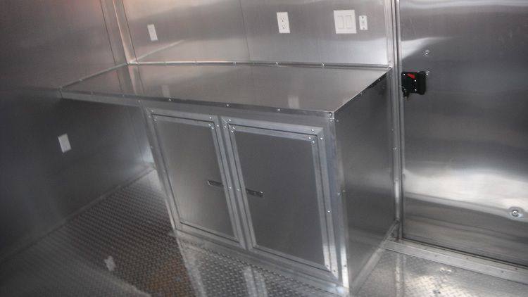 Concession Trailer 8.5'x12' Orange - Smoothie Vending Food Catering