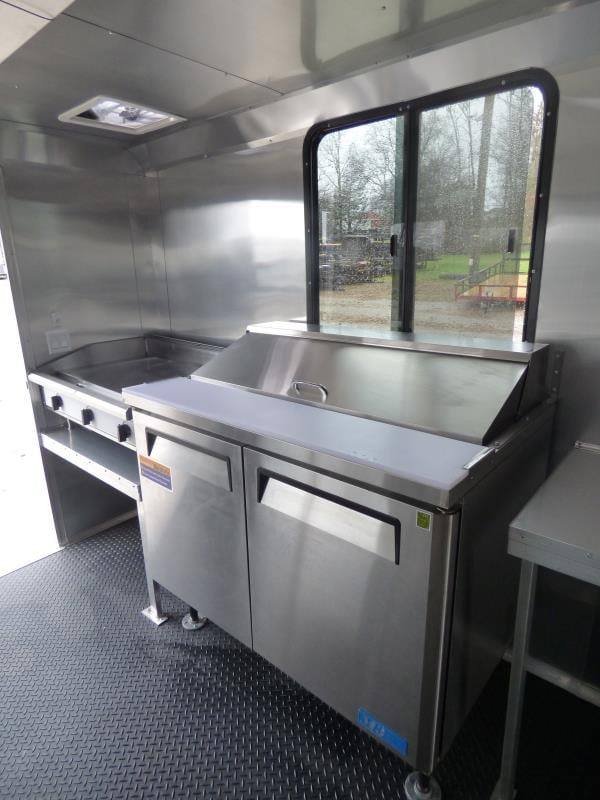 1256-concession-trailer-8.5-x12-orange-vending-food-bbq-catering-10.jpg Concession Trailer 8.5'x12' Orange - Vending Food BBQ Catering