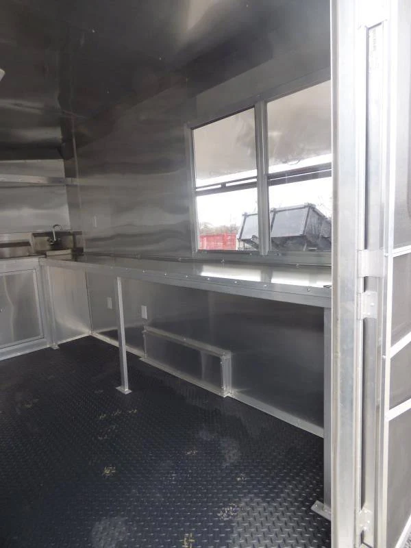 1256-concession-trailer-8.5-x12-orange-vending-food-bbq-catering-4.webp Concession Trailer 8.5'x12' Orange - Vending Food BBQ Catering