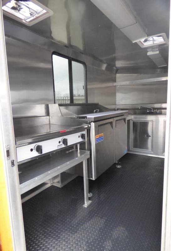 1256-concession-trailer-8.5-x12-orange-vending-food-bbq-catering-7.jpg Concession Trailer 8.5'x12' Orange - Vending Food BBQ Catering