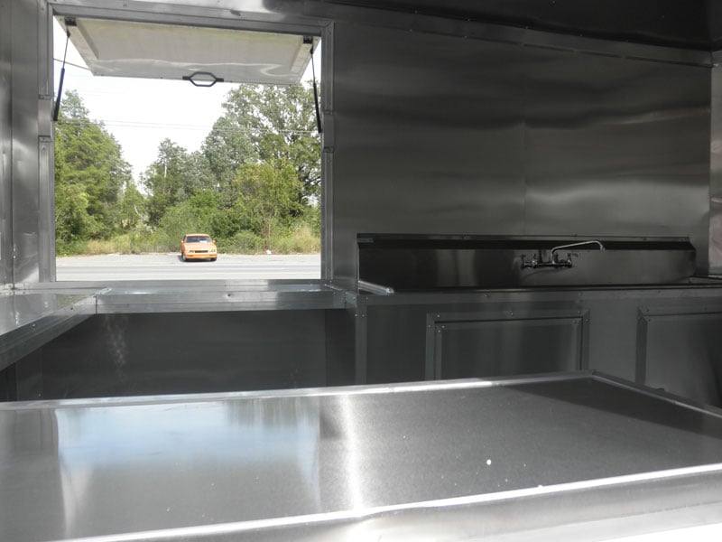 1257-concession-trailer-8.5-x12-red-vending-catering-event-food-13.jpg Concession Trailer 8.5'x12' Red - Vending Catering Event Food