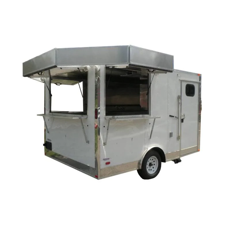 1258-concession-trailer-8.5-x12-white-event-food-catering-vending-1.webp Concession Trailer 8.5'x12' White - Event Food Catering Vending