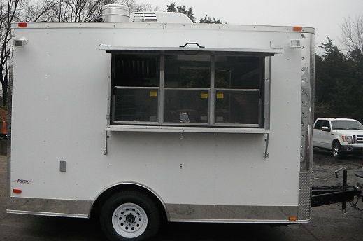 1259-concession-trailer-8.5-x12-white-event-food-vending-catering-6.jpg Concession Trailer 8.5'x12' White - Event Food Vending Catering