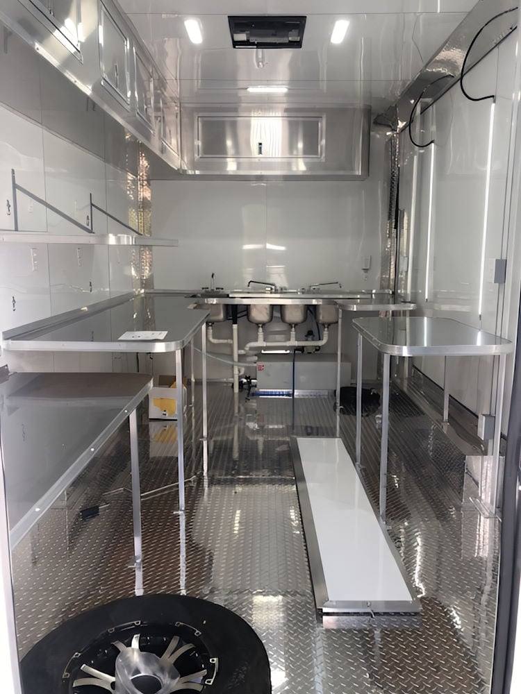 126-8.5-x-16-concession-trailer-white-food-event-catering-vending-4.jpg 8.5' X 16' Concession Trailer White Food Event Catering Vending