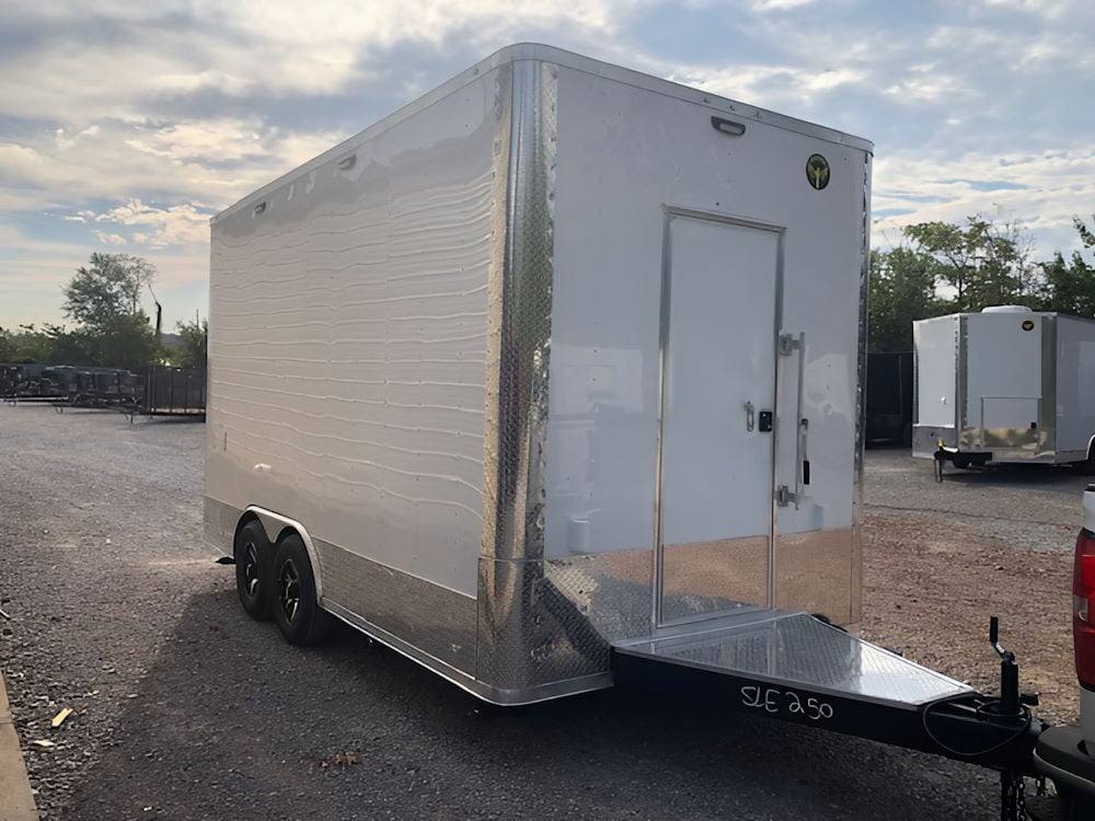 126-8.5-x-16-concession-trailer-white-food-event-catering-vending-5.jpg 8.5' X 16' Concession Trailer White Food Event Catering Vending