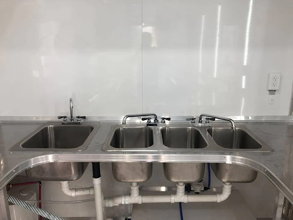 126-8.5-x-16-concession-trailer-white-food-event-catering-vending-6.webp 8.5' X 16' Concession Trailer White Food Event Catering Vending