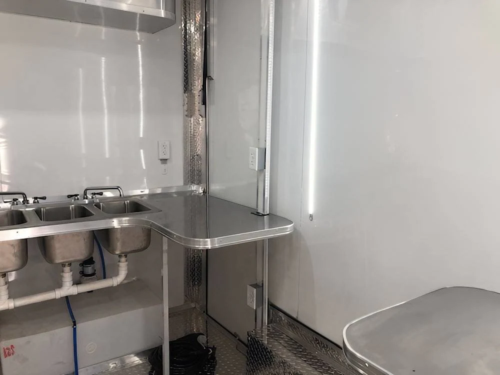 126-8.5-x-16-concession-trailer-white-food-event-catering-vending-8.webp 8.5' X 16' Concession Trailer White Food Event Catering Vending