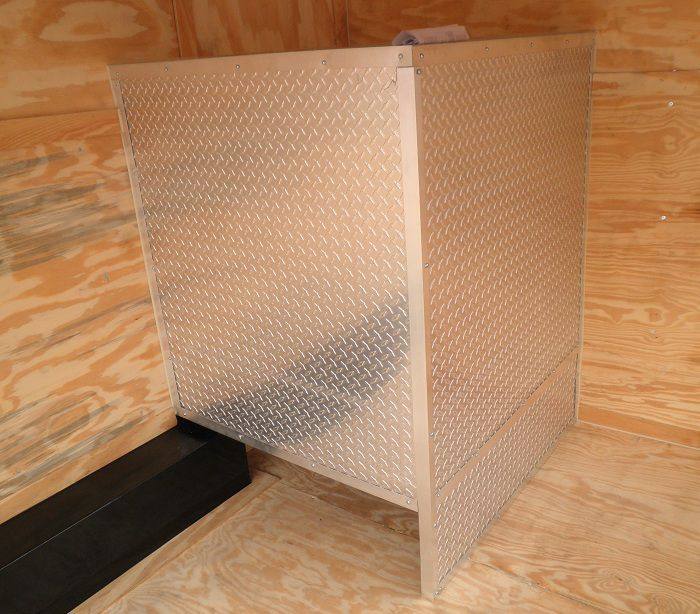 Concession Trailer 8.5'x12' Yellow - BBQ Food Event Vending Restroom
