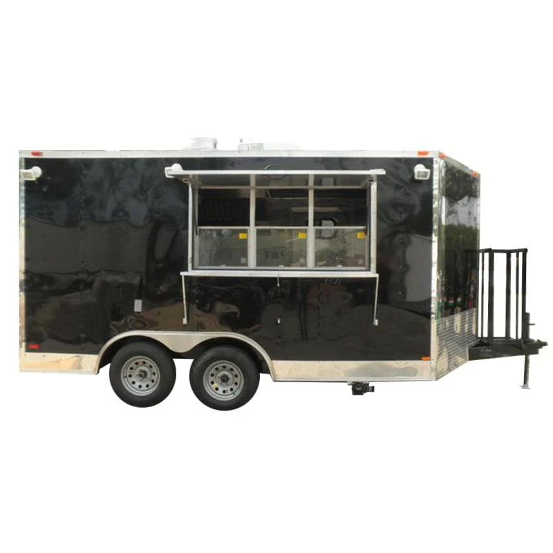 1262-concession-trailer-8.5-x14-black-food-vending-concession-event-1.webp Concession Trailer 8.5'x14' Black - Food Vending Concession Event