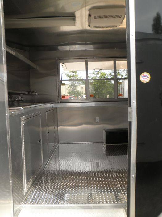 1262-concession-trailer-8.5-x14-black-food-vending-concession-event-8.jpg Concession Trailer 8.5'x14' Black - Food Vending Concession Event