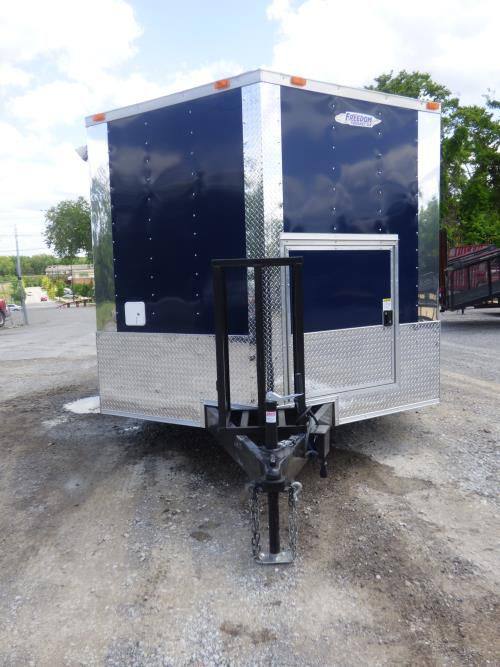 1263-concession-trailer-8.5-x14-indigo-blue-and-yellow-food-catering-event-4.jpg Concession Trailer 8.5'x14' Indigo Blue and Yellow - Food Catering Event