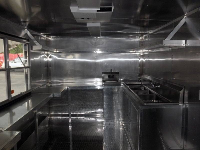 1264-concession-trailer-8.5-x14-red-event-food-catering-vending-12.jpg Concession Trailer 8.5'x14' Red - Event Food Catering Vending