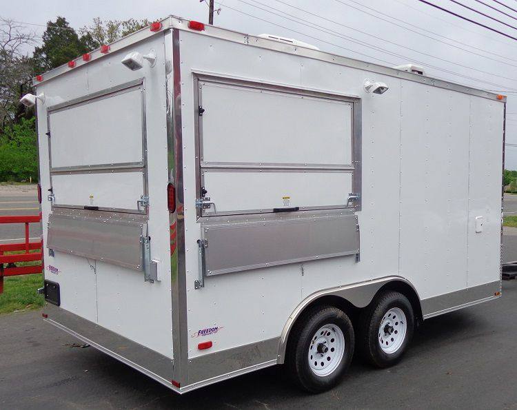 1265-concession-trailer-8.5-x14-white-event-custom-enclosed-kitchen-3.jpg Concession Trailer 8.5'x14' White - Event Custom Enclosed Kitchen