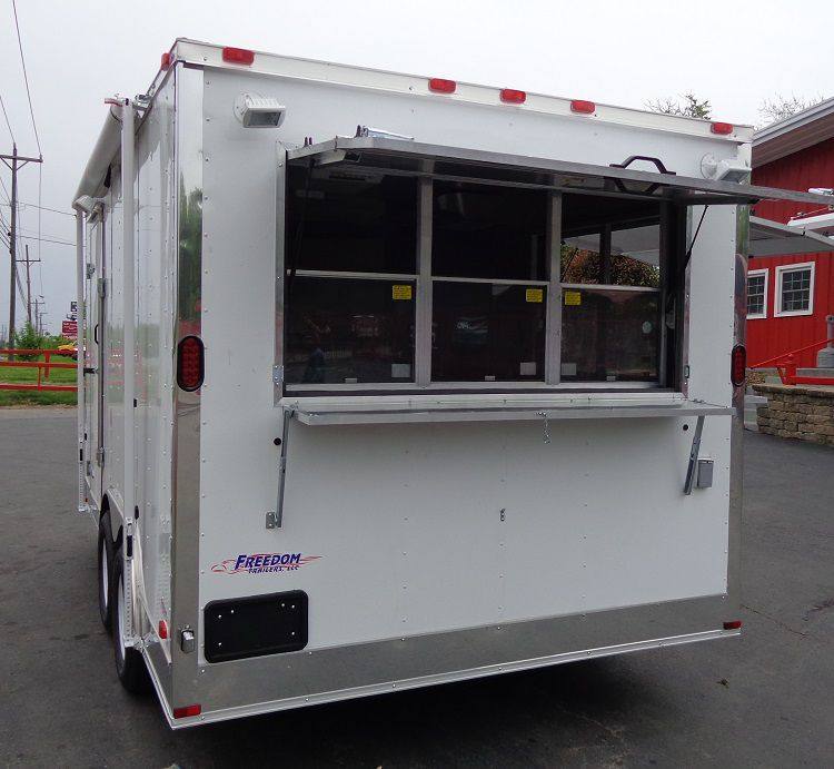 1265-concession-trailer-8.5-x14-white-event-custom-enclosed-kitchen-5.jpg Concession Trailer 8.5'x14' White - Event Custom Enclosed Kitchen