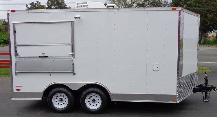 1265-concession-trailer-8.5-x14-white-event-custom-enclosed-kitchen-8.jpg Concession Trailer 8.5'x14' White - Event Custom Enclosed Kitchen