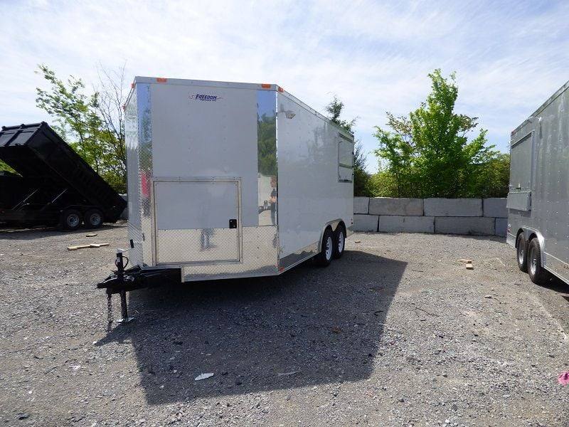 1266-concession-trailer-8.5-x14-white-vending-food-catering-event-19.jpg Concession Trailer 8.5'x14' White - Vending Food Catering Event