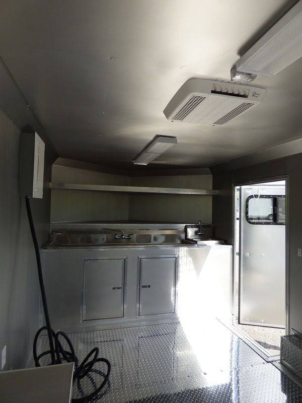 1266-concession-trailer-8.5-x14-white-vending-food-catering-event-33.jpg Concession Trailer 8.5'x14' White - Vending Food Catering Event