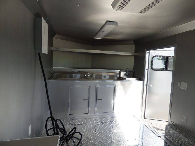 1266-concession-trailer-8.5-x14-white-vending-food-catering-event-38.jpg Concession Trailer 8.5'x14' White - Vending Food Catering Event