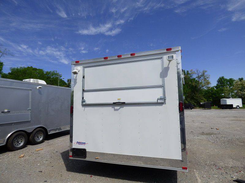 1266-concession-trailer-8.5-x14-white-vending-food-catering-event-8.jpg Concession Trailer 8.5'x14' White - Vending Food Catering Event