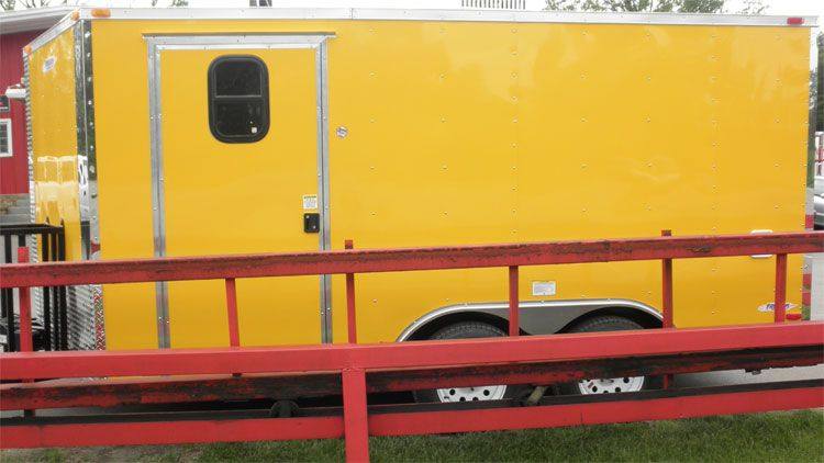 1267-concession-trailer-8.5-x14-yellow-food-vending-event-catering-7.jpg Concession Trailer 8.5'x14' Yellow - Food Vending Event Catering