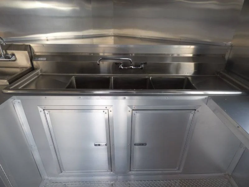 1269-concession-trailer-8.5-x14-yellow-smoker-bbq-catering-event-27.webp Concession Trailer 8.5'x14' Yellow - Smoker BBQ Catering Event